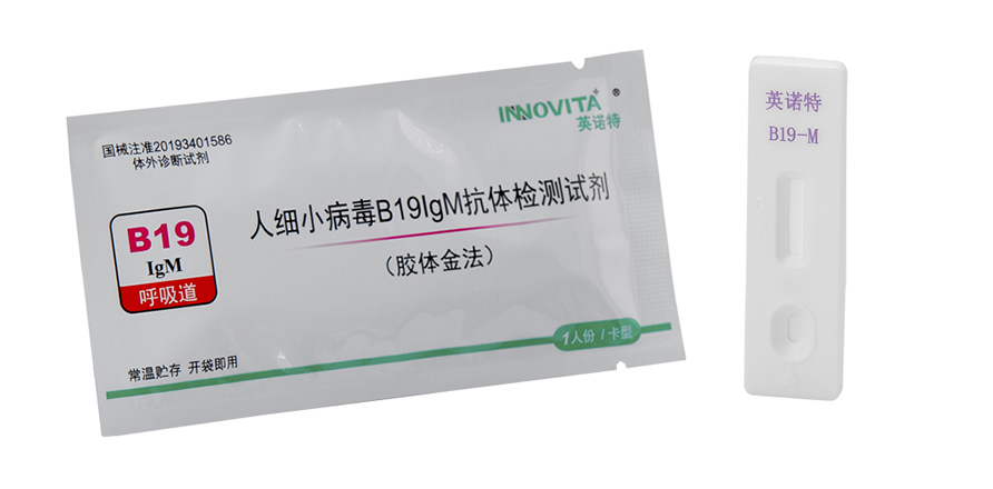 人细小病毒B19 IgM抗体检测试剂盒（胶体金法）